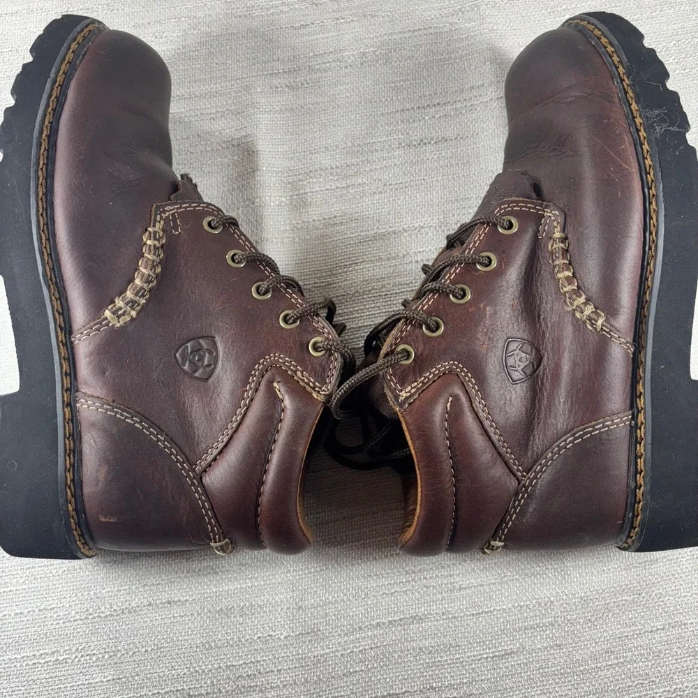 Ariat‎ Canyon Women's Brown Leather Lace Up Casual Chukka Boots Size 7